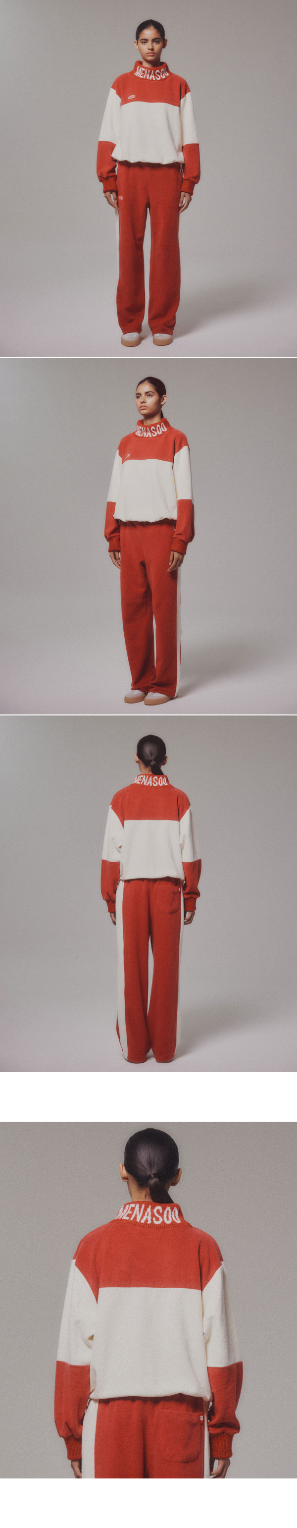 모델 호리존컷 착용 이미지