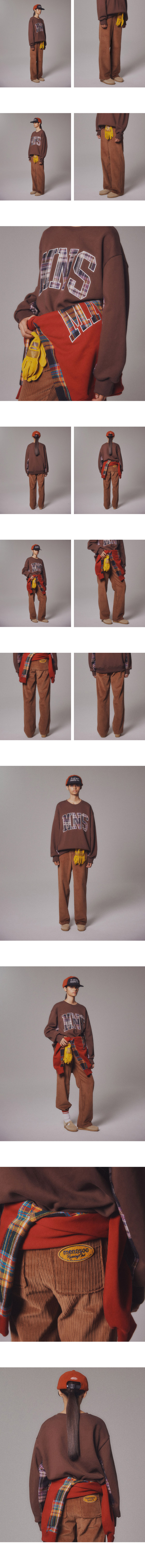 모델 호리존컷 착용 이미지