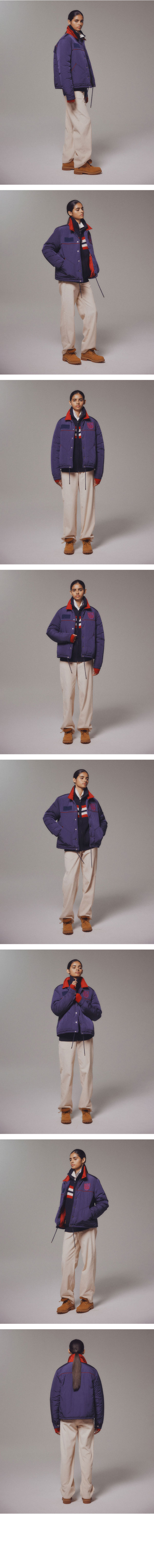 모델 호리존컷 착용 이미지