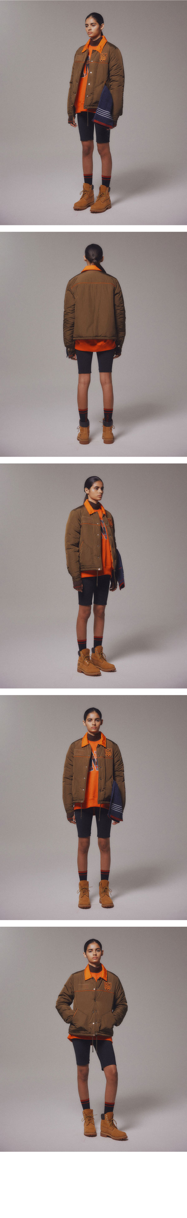 모델 호리존컷 착용 이미지