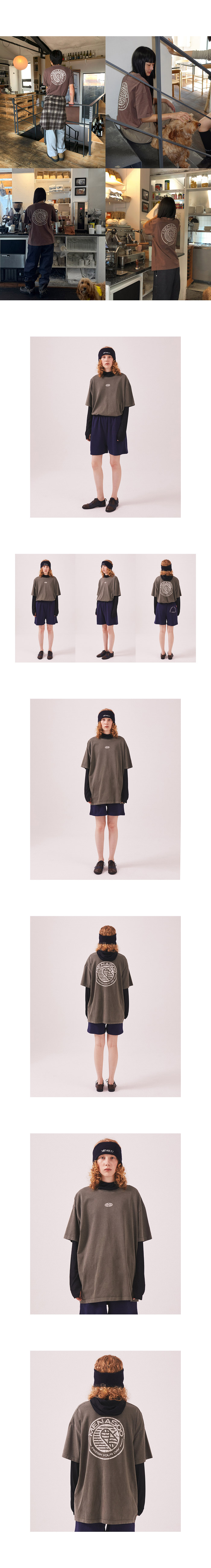 상품 상세 페이지 1: 모델 착용 이미지 (모델컷)