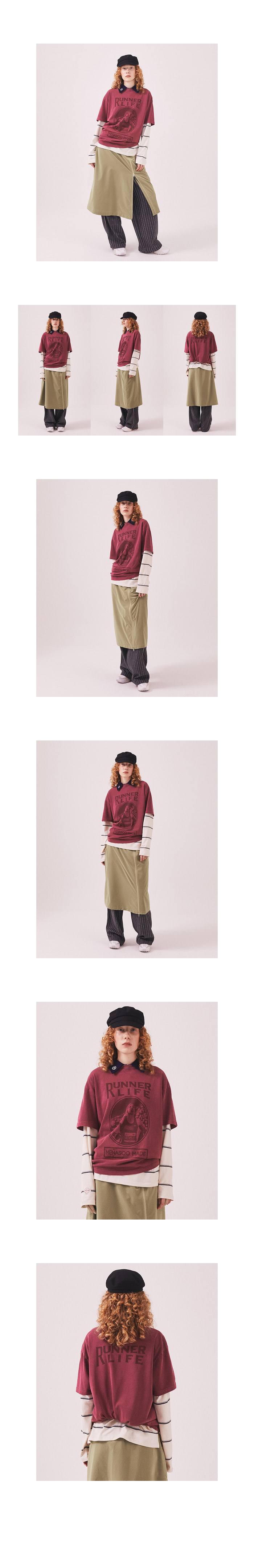 상품 상세 페이지 1: 모델 착용 이미지 (모델컷)