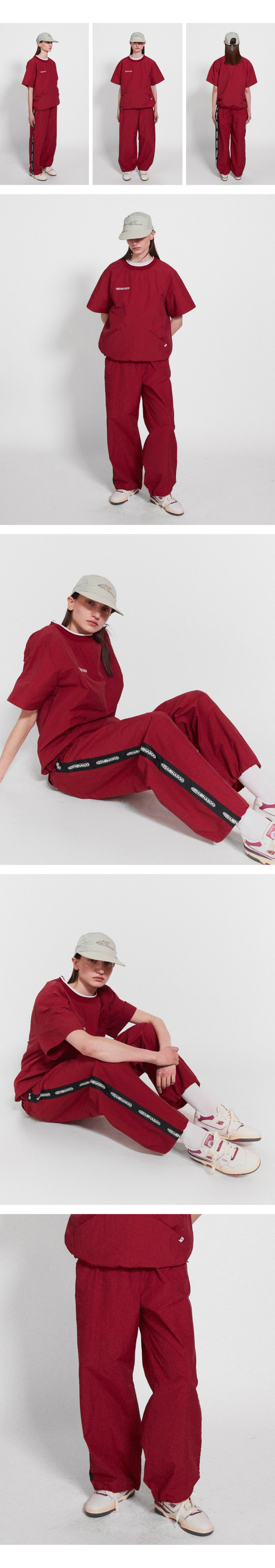 모델 호리존컷 착용 이미지