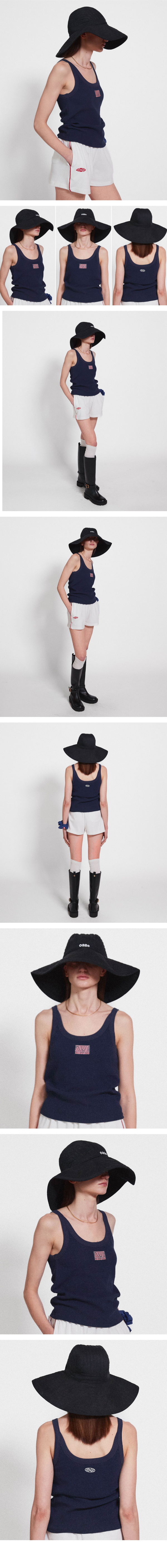 모델 호리존컷 착용 이미지