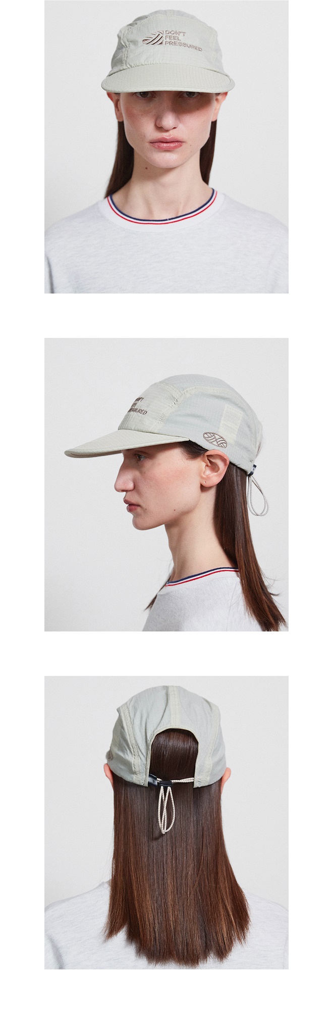 모델 호리존컷 착용 이미지