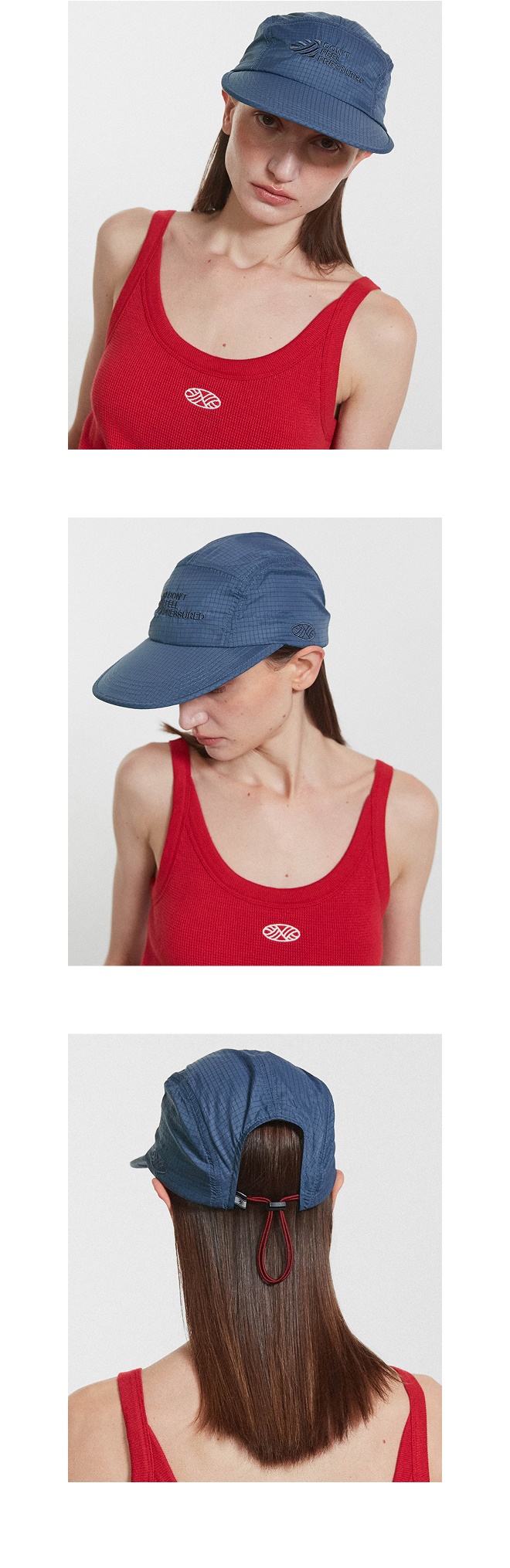 모델 호리존컷 착용 이미지