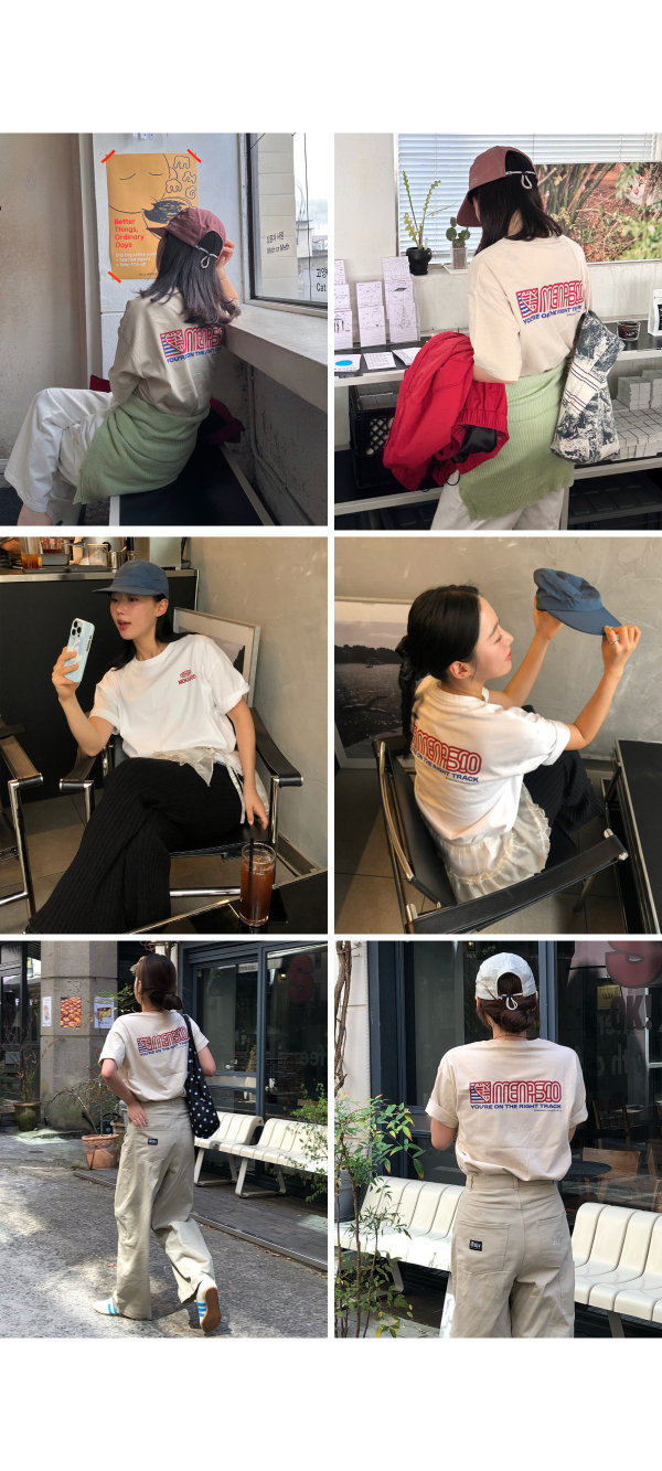 인플루언서 착용 이미지