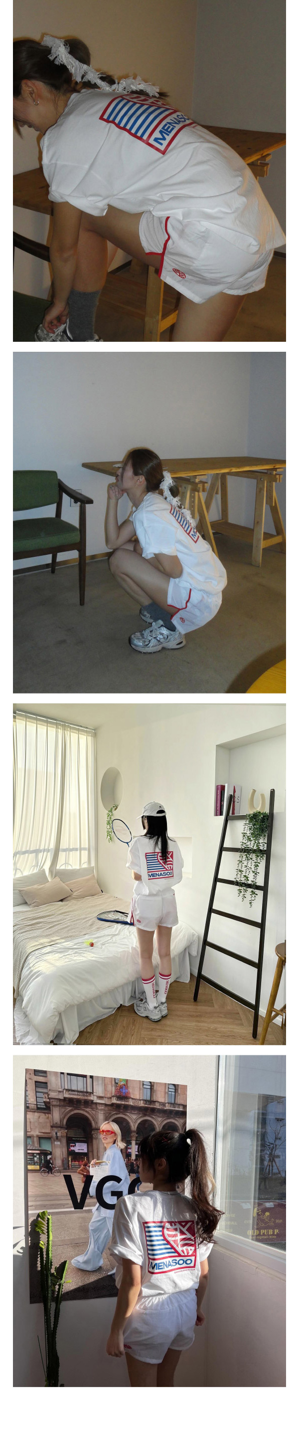 인플루언서 착용 이미지