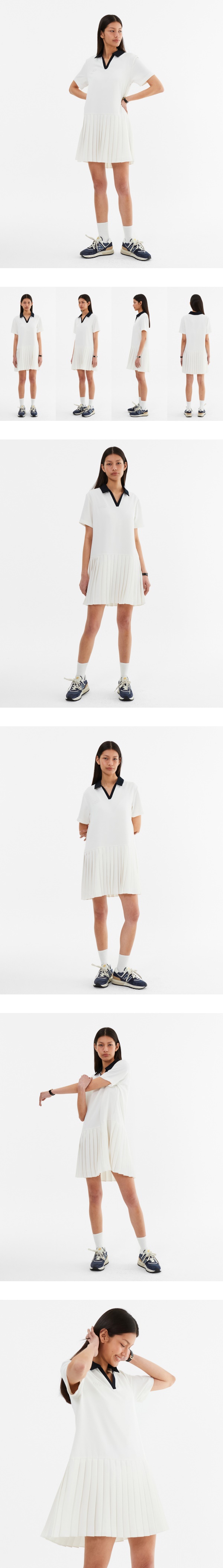 모델 호리존컷 착용 이미지