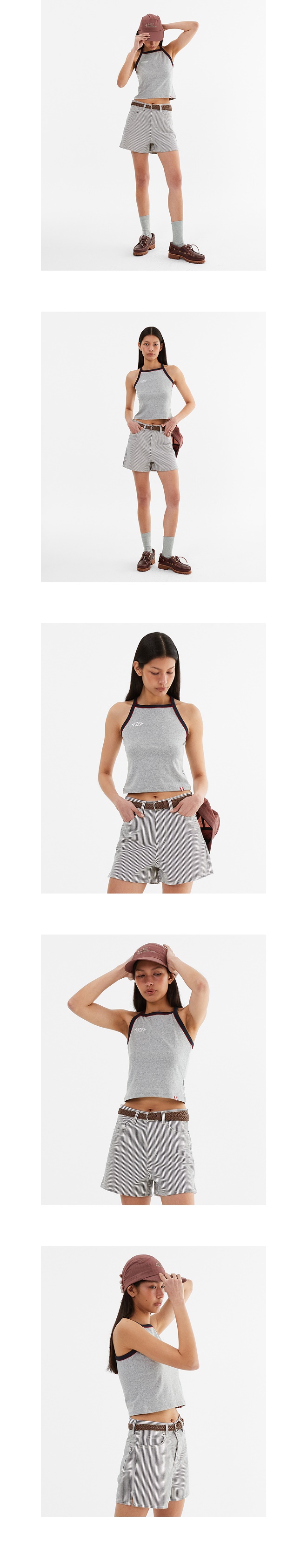 모델 호리존컷 착용 이미지