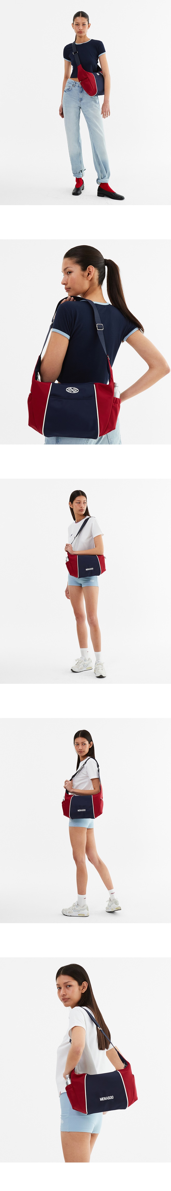 모델 호리존컷 착용 이미지