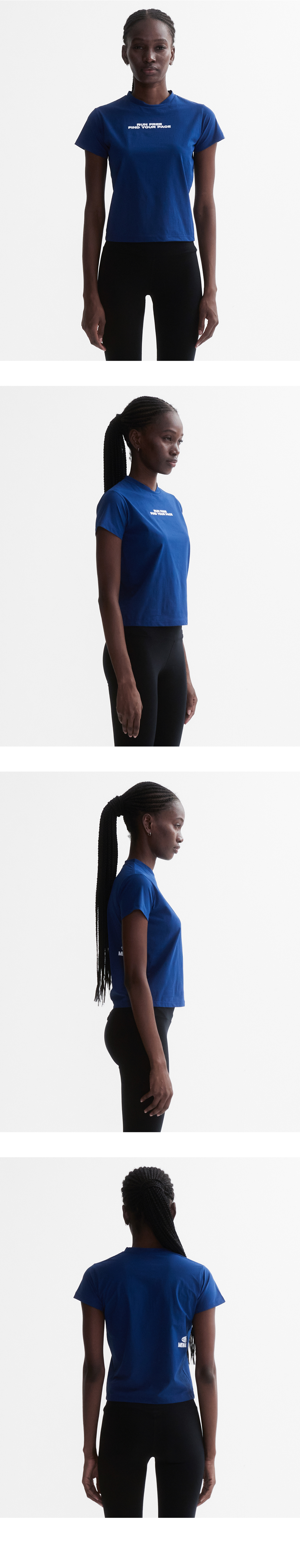 모델 호리존컷 착용 이미지