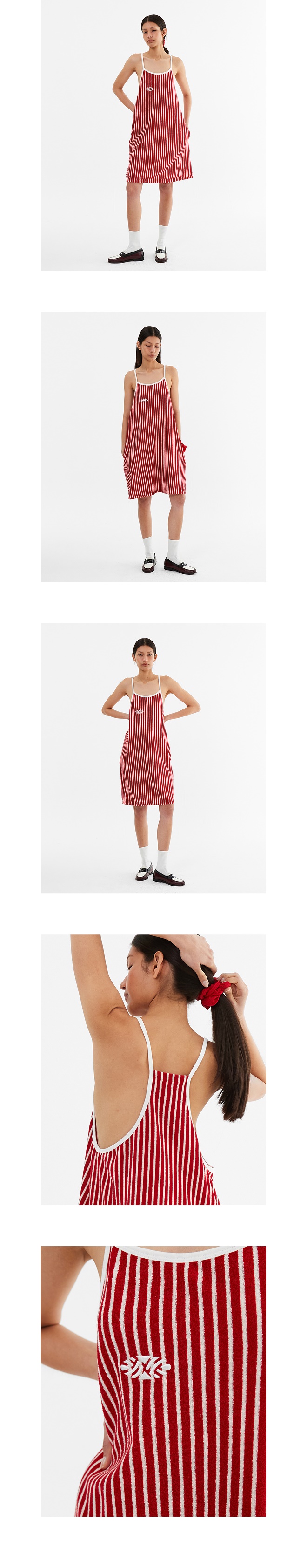 모델 호리존컷 착용 이미지