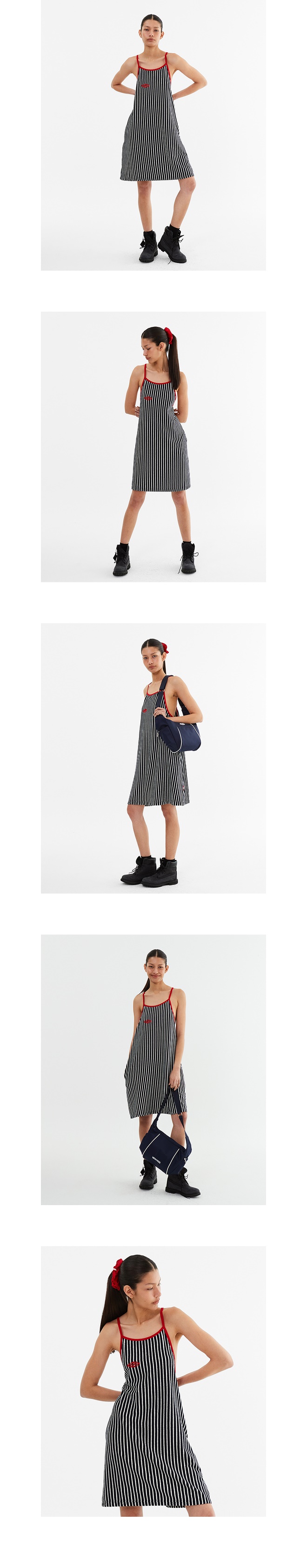 모델 호리존컷 착용 이미지