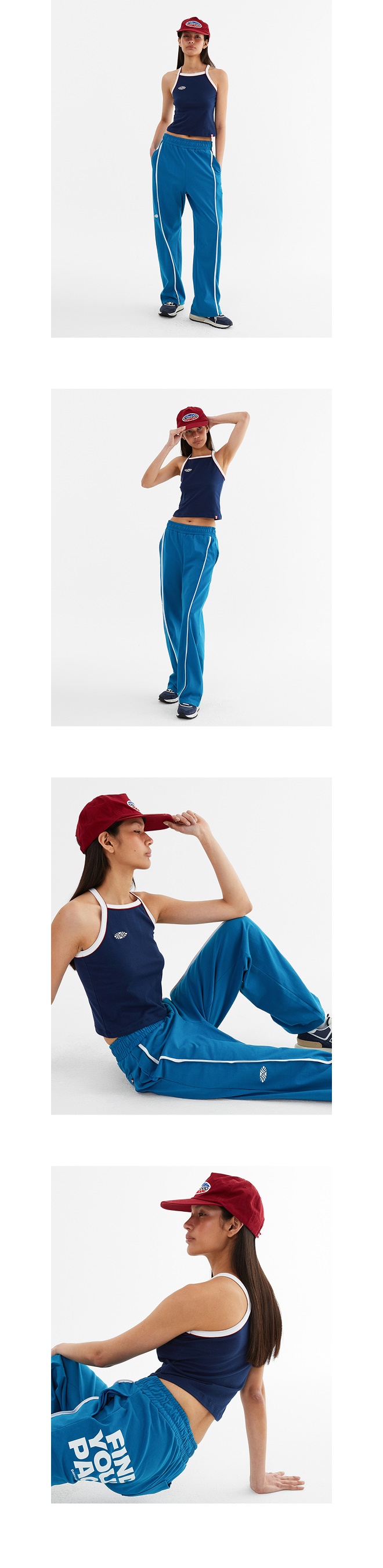 모델 호리존컷 착용 이미지