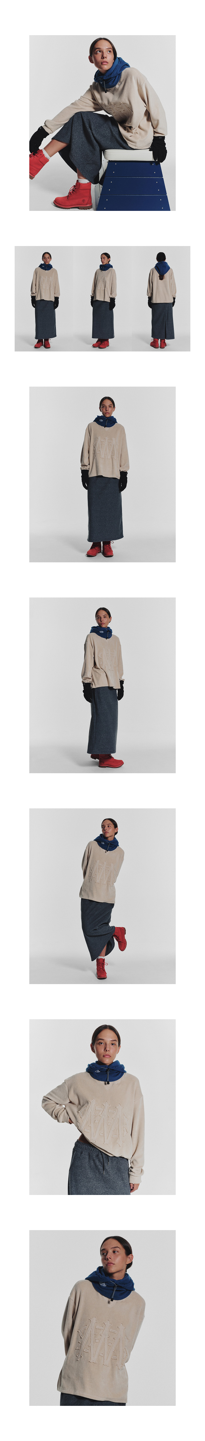 상품 상세 페이지 1: 모델 착용 이미지 (모델컷)