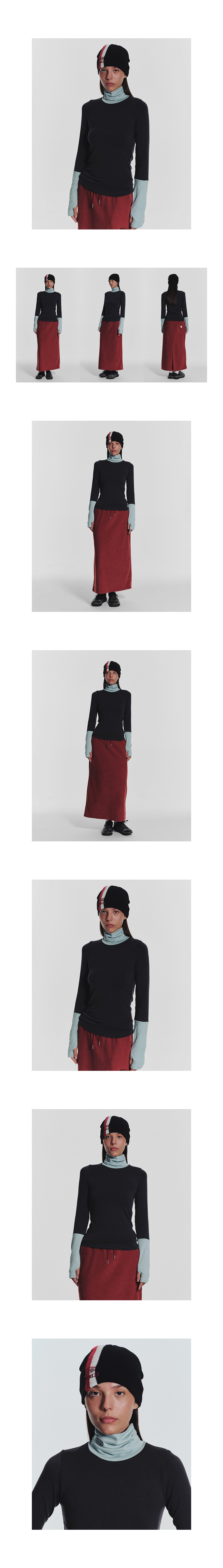 상품 상세 페이지 1: 모델 착용 이미지 (모델컷)