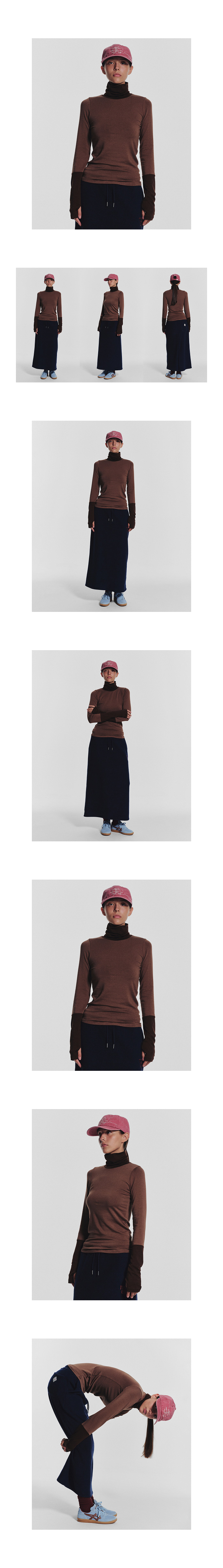 상품 상세 페이지 1: 모델 착용 이미지 (모델컷)