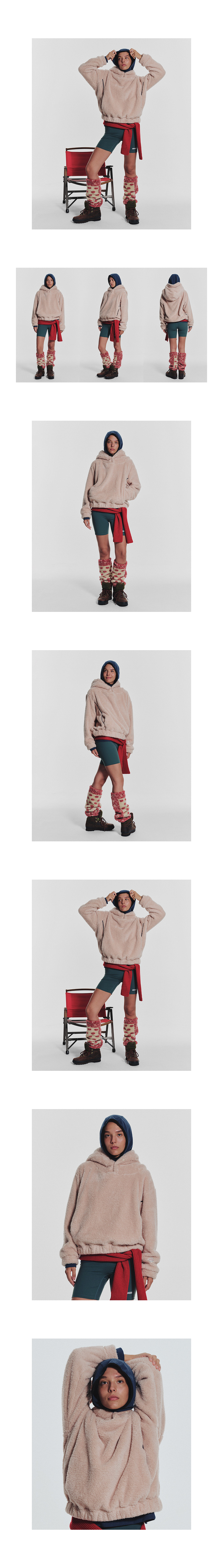 상품 상세 페이지 1: 모델 착용 이미지 (모델컷)