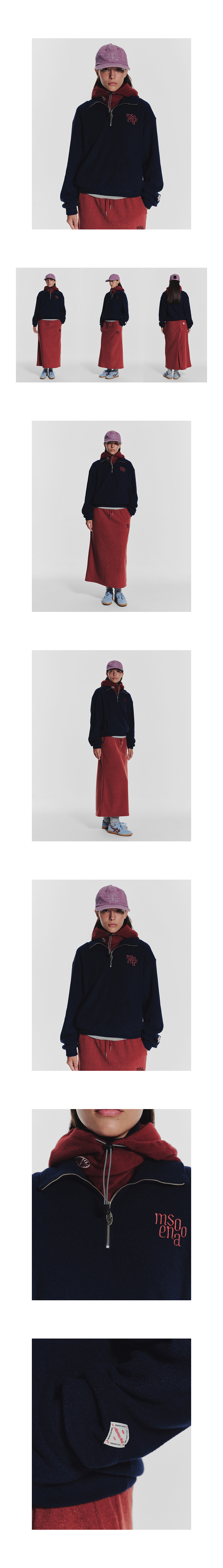 상품 상세 페이지 1: 모델 착용 이미지 (모델컷)