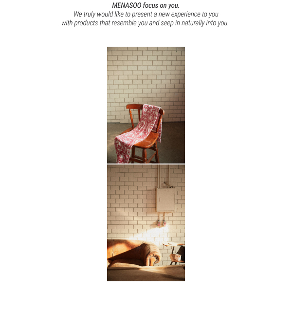 미나수(MENASOO) 브랜드 소개