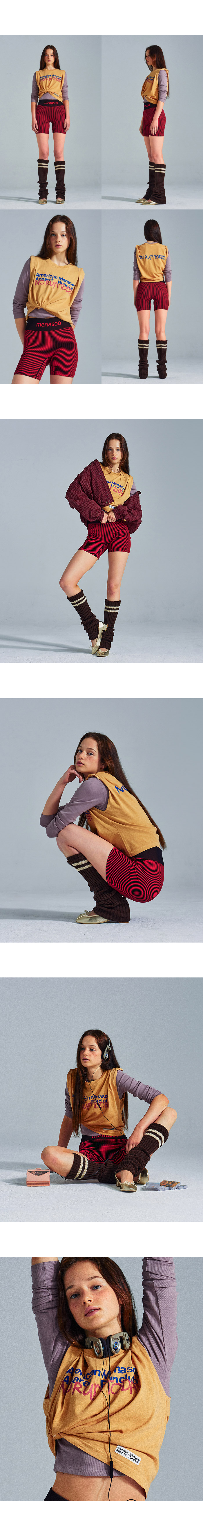 MNS X AMERICAN APPAREL TODAY SLEEVELESS (OVER-FIT) - 4 COLORS AS SHOWN
