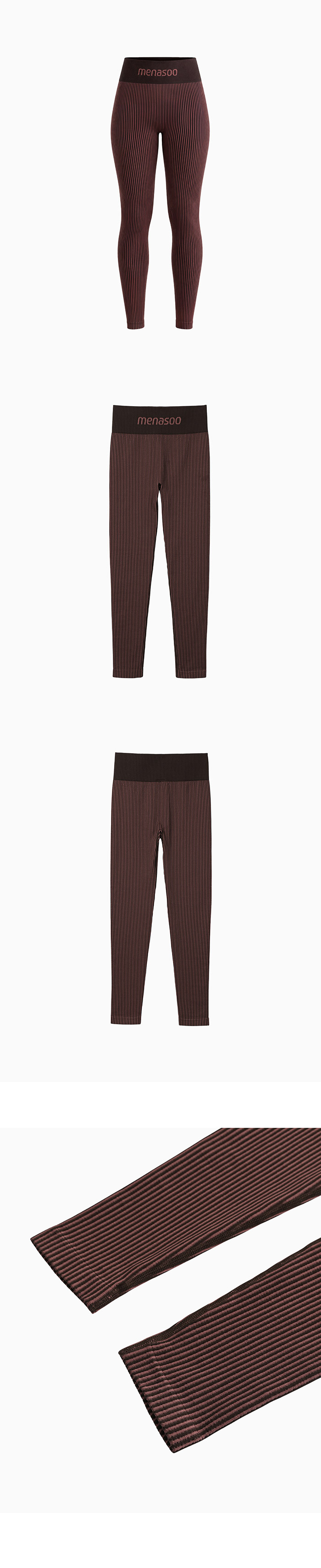 TWO TONE WHOLEGARMENT KNIT LONG LEGGINGS 10부
