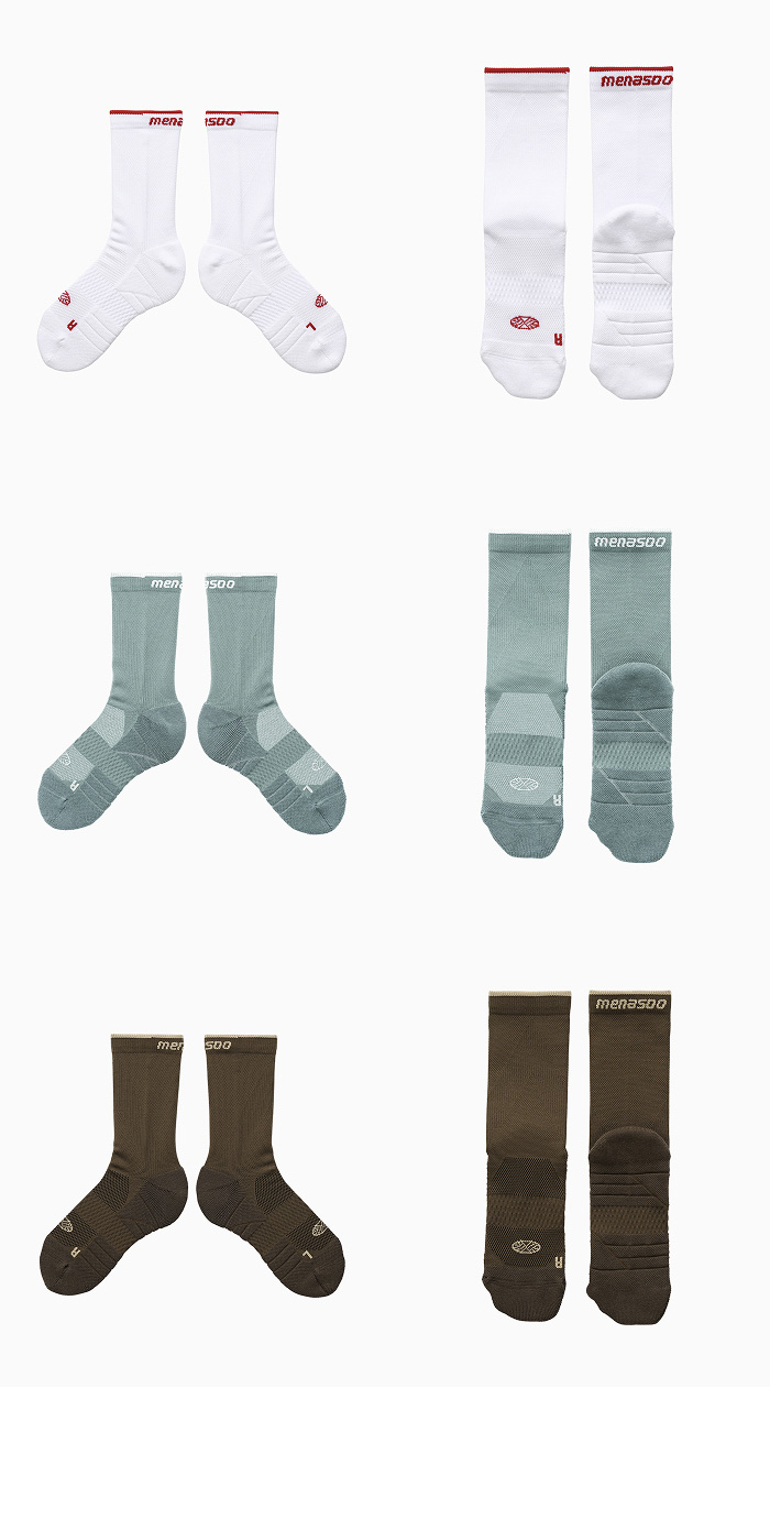 MNS RUN FIT PRO SOCKS - 4 COLORS AS SHOWN