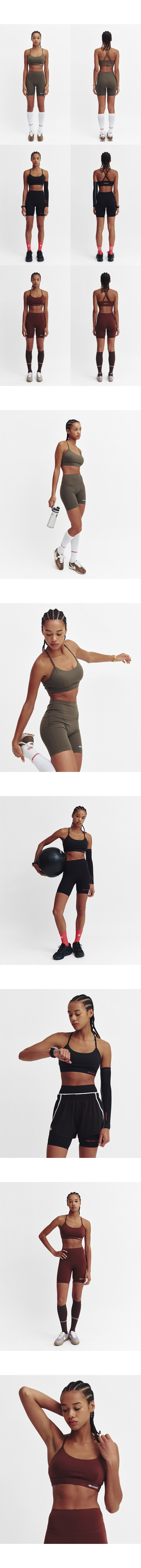 CROSS STRAP BRA TOP - 4 COLORS AS SHOWN
